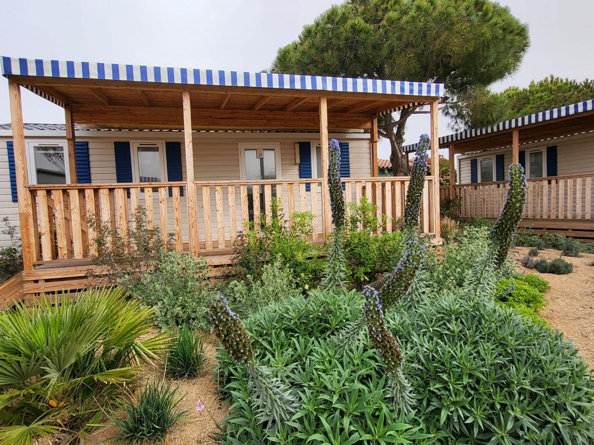 Albatross Mobile Homes On Camping El Pla De Mar Malgrat de Mar Kültér fotó